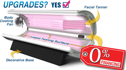 XS Power 16 Deluxe Tanning Bed