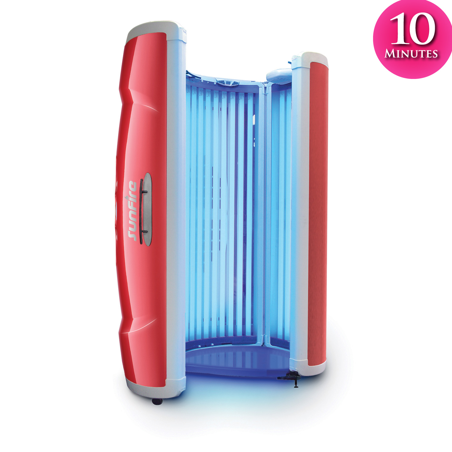 SunFire 42C Standup Commercial Tanning Bed